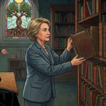The Clintons dealing with infidelity
