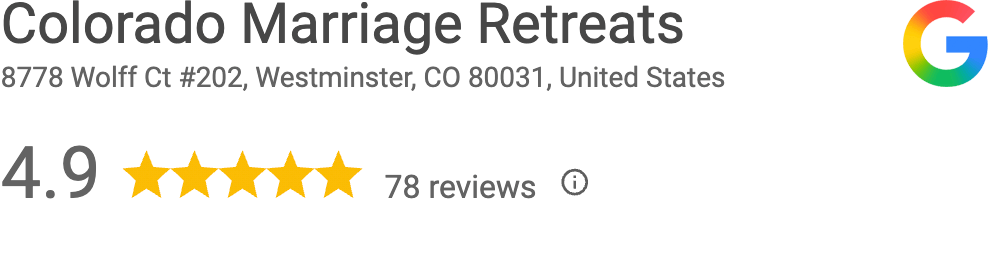Google reviews of Colorado Marriage Retreats 2026